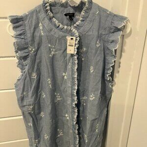 Talbots Button Up shirt